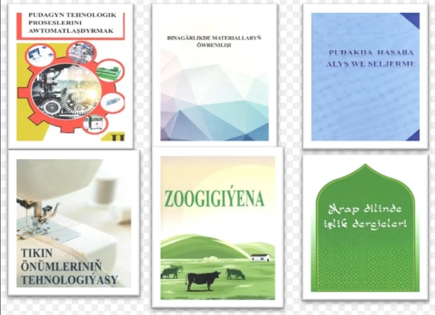 ÝOKARY OKUW MEKDEPLERI ÜÇIN ÇAP EDILENTÄZE OKUW KITAPLARY WE OKUW GOLLANMASY