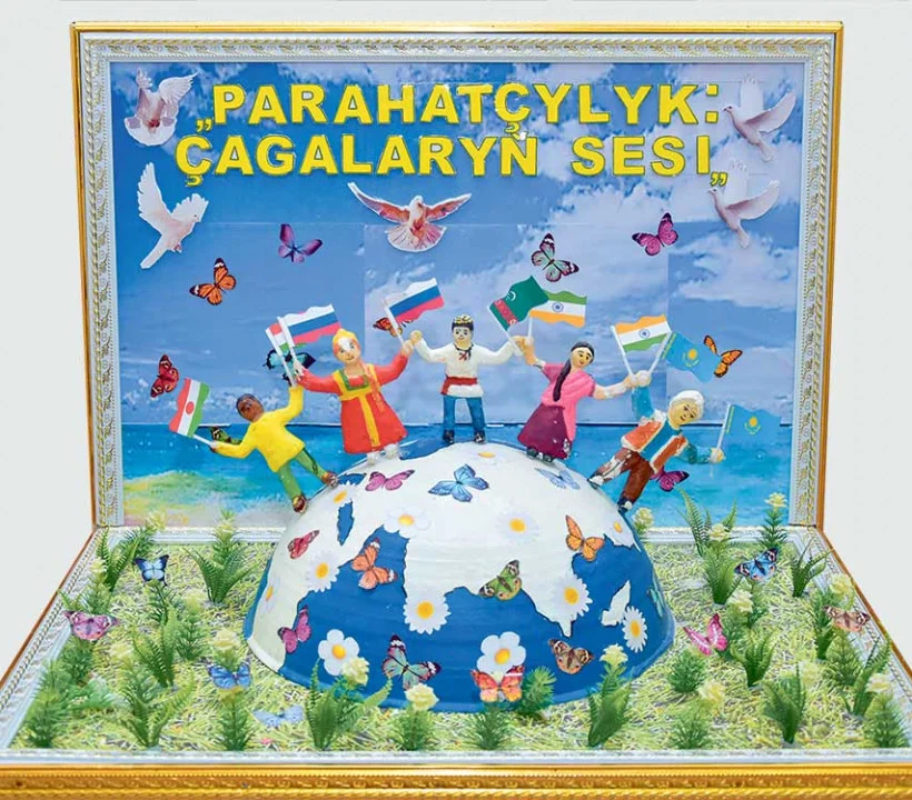 «Parahatçylyk: çagalaryň sesi» atly döredijilik bäsleşigi