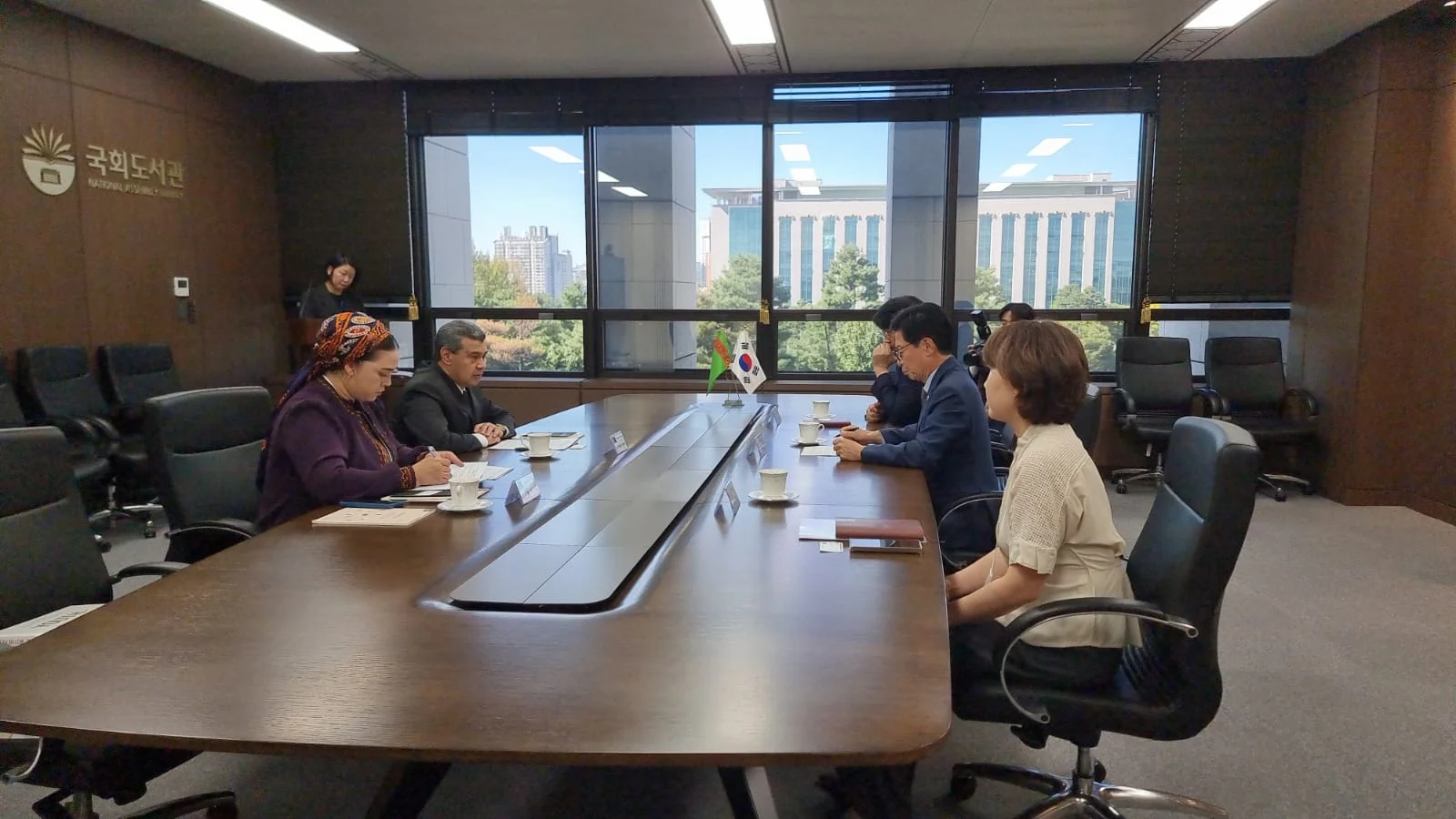 Türkmenistan – Koreýa: bilim we ylmy-maglumat hyzmatdaşlygynyň täze ugurlary ara alnyp maslahatlaşyldy
