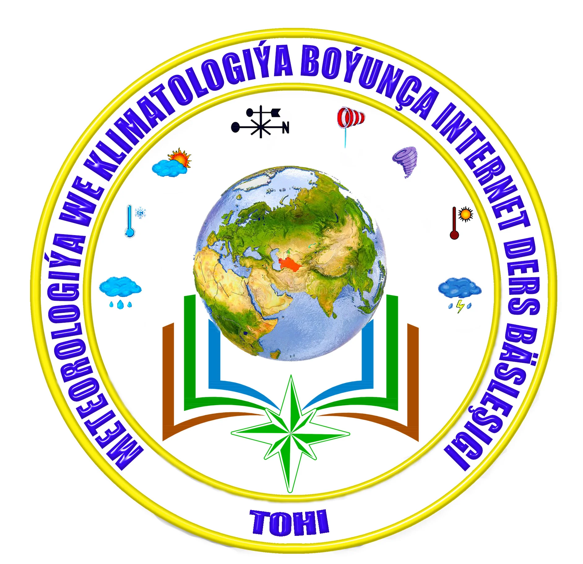 ÝURDUMYZYŇ ÝOKARY OKUW MEKDEPLERINIŇ  TALYPLARYNYŇ ARASYNDA METEOROLOGIÝA WE KLIMATOLOGIÝA BOÝUNÇA I INTERNET DERS  BÄSLEŞIGI